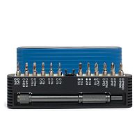 Отвертка прецизионная с битами КВТ, 25 предметов, серия «МАСТЕР» НБ-25 мини  картинка